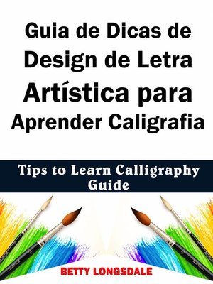 cover image of Guia de Dicas de Design de Letra Artística para Aprender Caligrafia